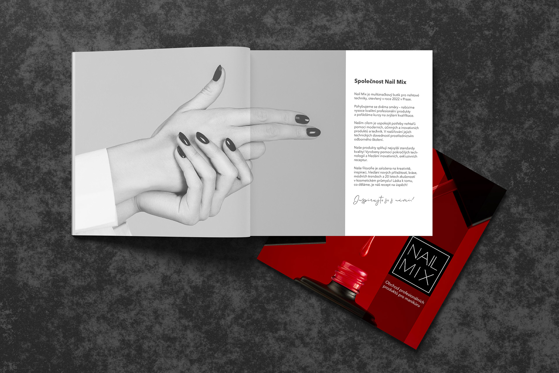 Grafický design Nail Mix Catalogue